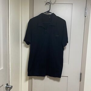 Prada Men's Dark Polo Shirt